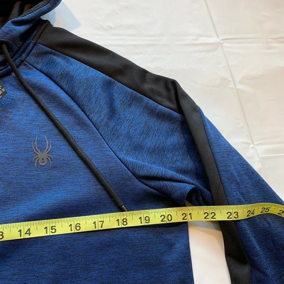 NWT Spyder Active Hoodie Sweatshirt Pullover Mens Small ProWEB Zip Fleece Lined - Picture 11 of 12